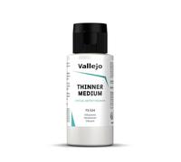 Createx Vallejo Airbrush Thinner Medium, Colorless Acrylic Solvent, 60 ml