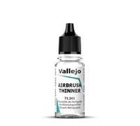 Vallejo Thinner Model Air – Airbrush Solvent for Acrylics, Non-Toxic – 17 ml