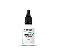 Vallejo Thinner for Airbrush, 32 ml, Ideal for Acrylic Paints, Fast-Drying Formula, Perfect for Smooth Application and Blending