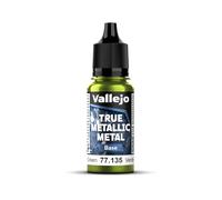 Vallejo True Metallic Metal 77135 (Base) Amber Green (18ml)