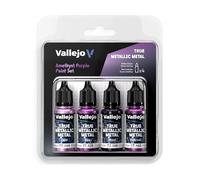 Vallejo True Metallic Metal Set 77255 Amethyst Purple (4x18ml)