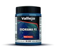 Vallejo 200ml Water Effects Mediterranean Blue # 26202