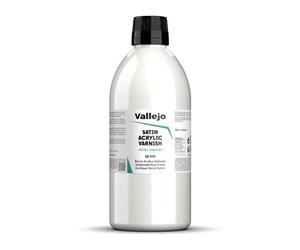 Vallejo VA28519 500ml - Liquid Acrylic Varnish Satin - 500ml