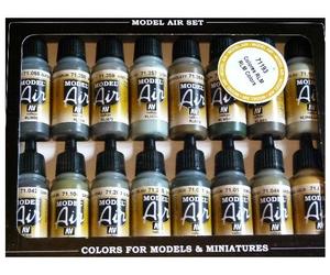 Vallejo VA71193 17ml x16 - Model Air Set - RLM Reichsluftfahrtministerium Set