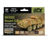 Vallejo Model Air Set - US MERDC Desert Colors