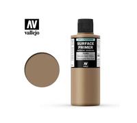 Vallejo Model Color 200 ml Polyurethane Primer - German Dark Yellow