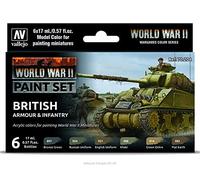 Vallejo Wargames Color Paint Sets Range Acrylics Fast Shipping