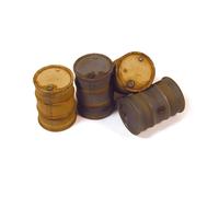 Vallejo VALSC202 1/35 Deutsche Benzinfässer 2, WWII, 4 Stück Plastic (US IMPORT)