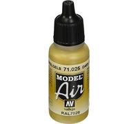 Vallejo VJ71025 Model Air 17 ml Acrylic Paint - Dark Yellow