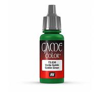 Vallejo VJ72030 Game Color 17 ml Acrylic Paint - Goblin Green