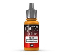 Vallejo VJ72038 Game Color 17 ml Acrylic Paint - Scrofulous Brown
