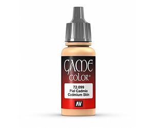 Vallejo VJ72099 Game Color 17 ml Acrylic Paint - Cadmium Skin