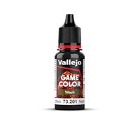 Vallejo Washes 17 ml Acrylic Paint - Black