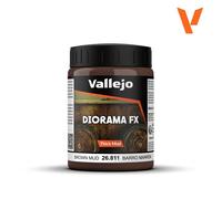 AV Vallejo Weathering Effects 200ml - Brown Thick Mud, VAL26811