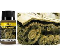 Vallejo 40 ml "Mud and Grass Effect" Weathering Effect Bottle,Brown