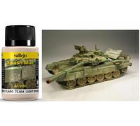 Vallejo Weathering Light Brown Splash Mud 40Ml 73804 VALLEJO