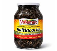 Vallemex Huitlacoche 908g / Prepared Mexican Corn Truffle in Brine for Tacos, Quesadillas and Mexican Recipes