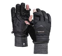 Vallerret Markhof Pro V3 Photography Glove, Black, FlipTech Finger Caps with Magnets, Non-Slip Grip, Merino Wool Lining, Pocket & Tripod Key (Black, XS)