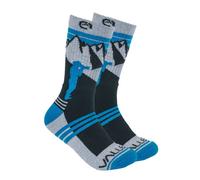 Vallerret Merino Wool Sock Mtn Blue Size 41-46