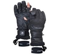 Vallerret Saga Women's Photography Glove, Black, FlipTech Finger Caps with Magnets, Black, Large