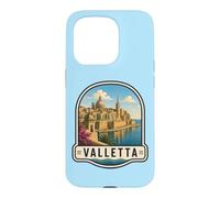 Valletta Malta Colonial Architecture Design Case for iPhone 15 Pro