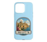 Valletta Malta Colonial Architecture Design Case for iPhone 15 Pro Max