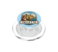 Valletta Malta Colonial Architecture Design PopSockets PopGrip for MagSafe