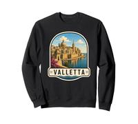 Valletta Malta Colonial Architecture Design Sweatshirt