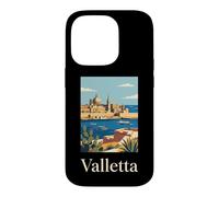 Valletta Malta Mediterranean Harbor Travel Design Case for iPhone 14 Pro