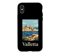 Valletta Malta Mediterranean Harbor Travel Design Case for iPhone X/XS