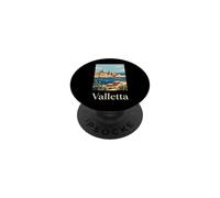 Valletta Malta Mediterranean Harbor Travel Design PopSockets Adhesive PopGrip