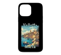 Valletta Malta Vintage Mediterranean Travel Design Case for iPhone 13 Pro Max