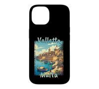 Valletta Malta Vintage Mediterranean Travel Design Case for iPhone 14