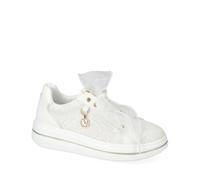 Valleverde 35496 Women's Casual Sneaker Synthetic Leather Wedge Heel 5 cm Rubber Sole, silver, 5 UK