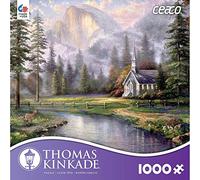 Valley Chapel Thomas Kinkade 1000 Piece Puzzle