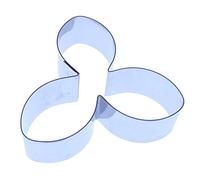 Valley Cutter Company Sugarcraft Cutter - Stainless Steel, Square, Flower, 43 x 43 mm
