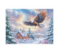 Valley Flying Eagle 500-piece Jigsaw Puzzle Set For Adults Teens 14+ Logic Skill Indoor Game Family Game Night Summer Paperboard 500 PCS