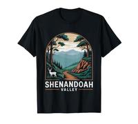 Valley Fog Hiker Virginia Blue Ridge Misty T-Shirt