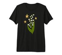 Valley Lilies Wildflower May Bells Maytime Whisperers Premium T-Shirt