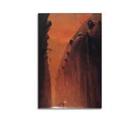 Valley of Death by Zdzislaw Beksinski Artist's Poster Premium Canvas Print Wall Paintings Stylish Room Decor for Indoor Home Space 24x36inch