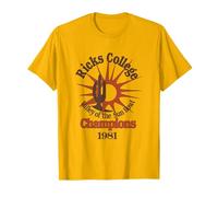 Valley of the Sun Bowl Champions 1981 - Ricks College T-Shirt