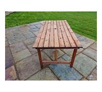 Churnet Valley Garden Furniture Churnet Valley Outdoor 179.5cm Table, Brown