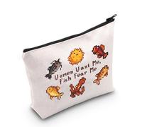 Valley Video Game Gift Gamer Gift Women Want Me Fish Fear Me Makeup Bag Video Gaming Lover Gift (Fish Fear Me Bag EU)
