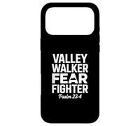 Valley Walker Fear Fighter Psalm 23 4 Scripture Case for iPhone 17 Pro Max