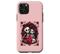 Valloween Loving Skeleton Couple Case for iPhone 11 Pro