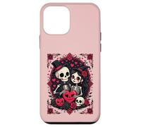 Valloween Loving Skeleton Couple Case for iPhone 12 mini