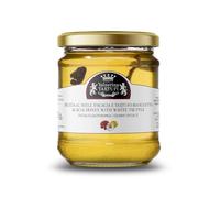 Valnerina Tartufi White Truffle Honey | Honey Delight with White Truffle | Cheese Gastronomic Specialty | Jar 250 gr.