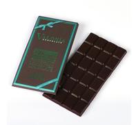 Valonia Peppermint Cocoa Bar - 80g Premium Treat with 52% Cocoa & Natural Mint Oil | Elegant Gift for Mint Lovers