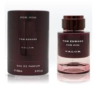 VALOR by Tom Edward Men’s Eau de Parfum, 100 ml - With Spicy, Musk & Woody Notes | Long Lasting Perfume for Men