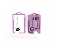 Valor Cards RSA and ID Badge Holder *Nearly Indestructible* (Double RSA ID Badge Holder - Sunset Purple)